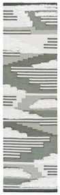 Safavieh Kenya 2'-3" x 8'-0" Rug in Sage / Ivory