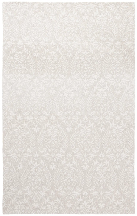 Safavieh Ebony 4'-0" x 6'-0" Rug in Light Grey / Ivory