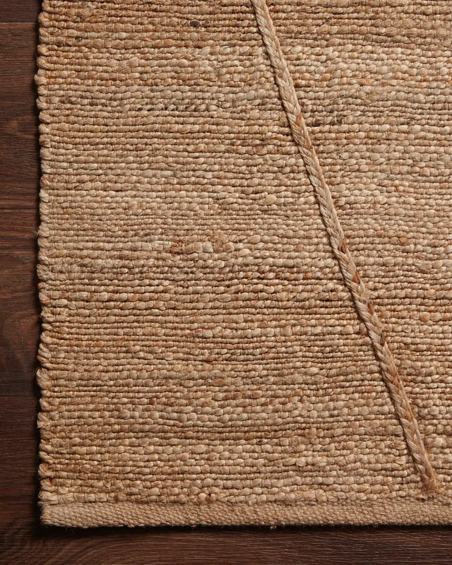 Loloi Bodhi Bod-05 Natural/Natural Rugs - corner on wood