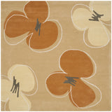Safavieh Soho 6'-0" x 6'-0" Rug in Gold