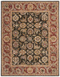 Safavieh Classic 9'-6" x 13'-6" Rug in Dark Olive / Red