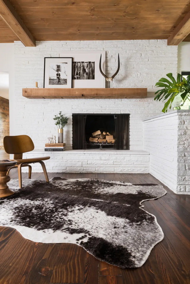 Loloi Grand Canyon Gc-03 Ivory/Charcoal Rug - room scene 1