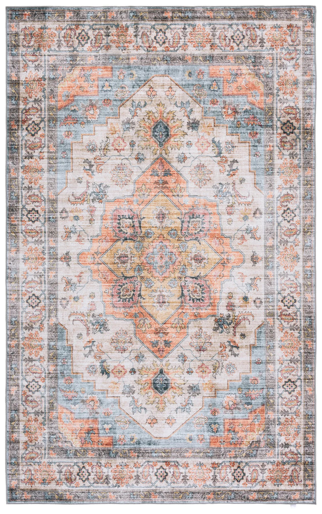 Safavieh Arizona 4'-0" x 6'-0" Rug in Light Brown / Rust