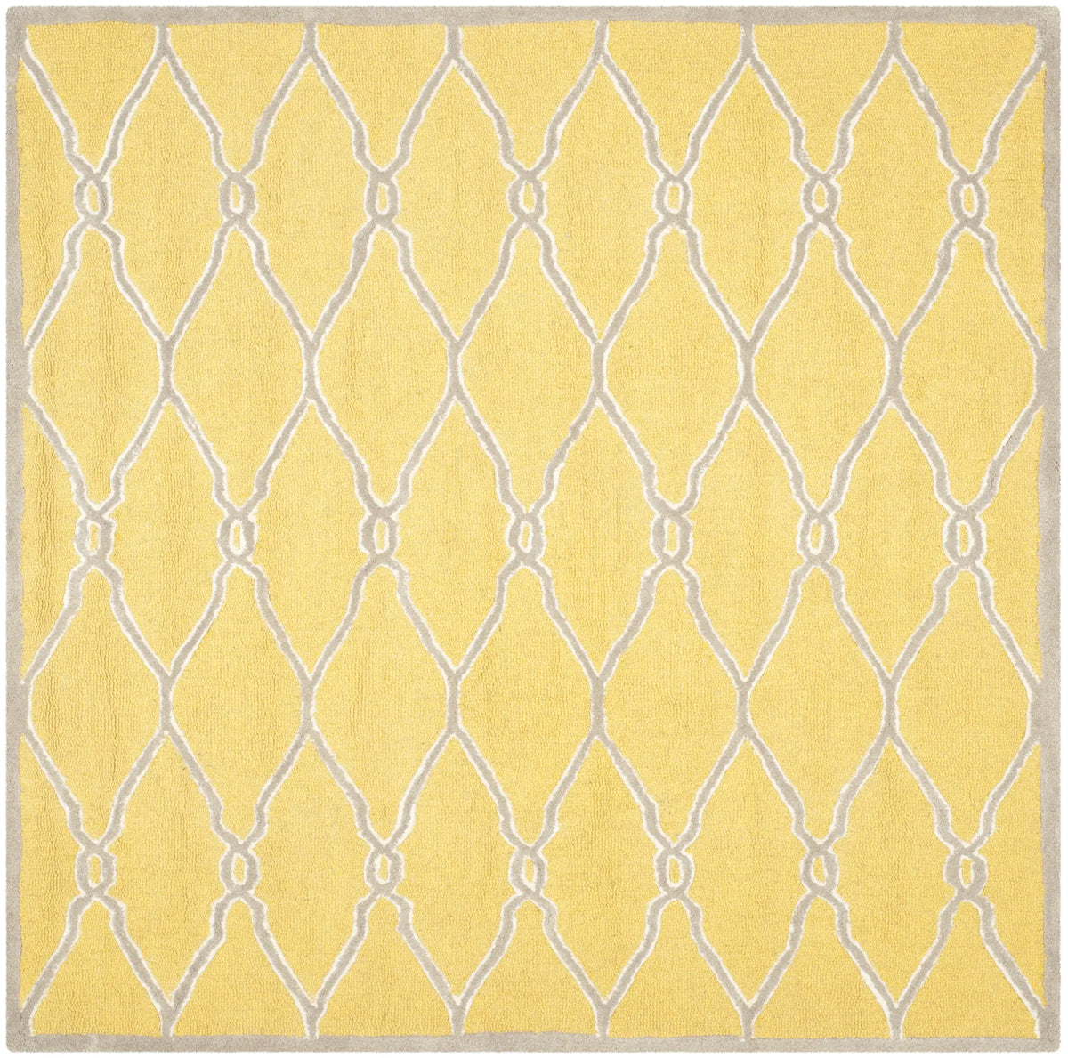 Safavieh Cambridge 6'-0" x 6'-0" Rug in Gold / Ivory