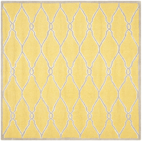 Safavieh Cambridge 6'-0" x 6'-0" Rug in Gold / Ivory