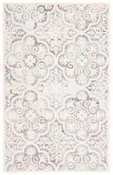Safavieh Metro 4'-0" x 6'-0" Rug in Red / Ivory