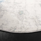 Safavieh Jasper 100 5'-0" x 5'-0" Rug in Grey / Gold
