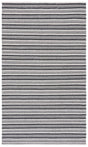 Safavieh Montauk 4'-0" x 6'-0" Rug in Black / Ivory