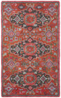 Safavieh Heritage 3'-0" x 5'-0" Rug in Rust / Multi