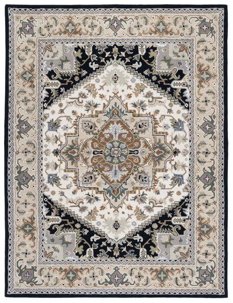 Safavieh Heritage 10'-0" x 14'-0" Rug in Beige / Navy