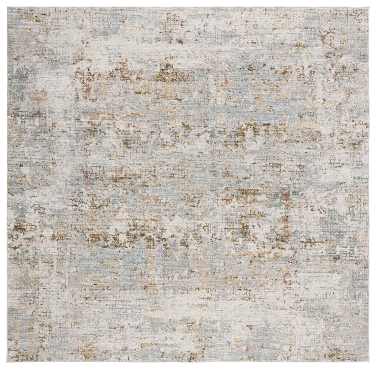 Safavieh Adrianna 6'-7" x 6'-7" Rug in Blue / Gold