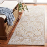 Safavieh Abstract 2'-3" x 8'-0" Rug in Ivory / Beige