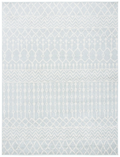 Safavieh Tulum 10'-0" x 13'-0" Rug in Light Grey / Ivory