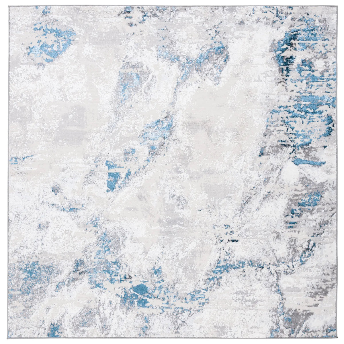 Safavieh Amelia 6'-7" x 6'-7" Rug in Grey / Blue