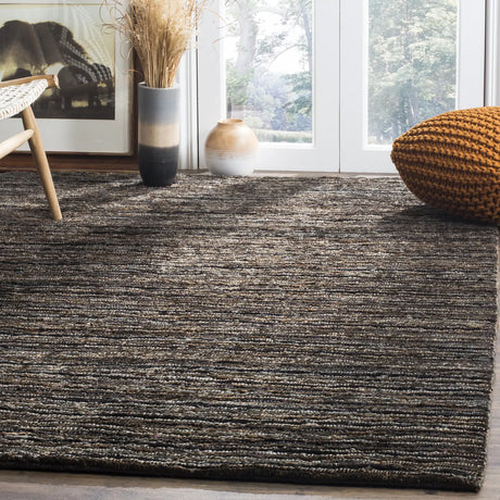 Safavieh Organic 4'-0" x 6'-0" Rug in Charcoal / Charcoal