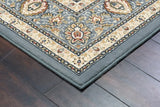 Dynamic Rugs Ancient Garden 57120 Beige/Light Blue Rugs - Corner