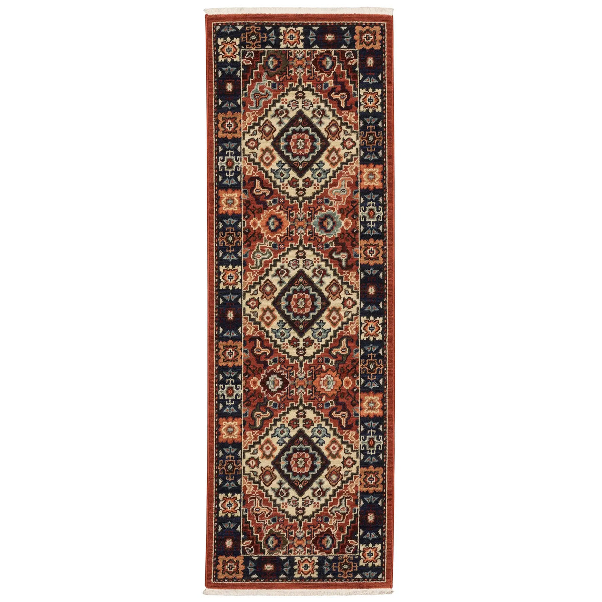 Oriental Weavers Sphinx Lilihan 2061V Red/ Blue Rugs - runner