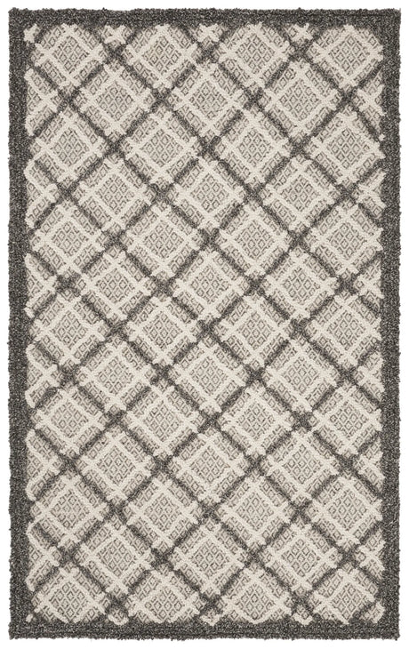 Safavieh Trace 3'-0" x 5'-0" Rug in Dark Grey / Light Grey