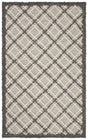 Safavieh Trace 3'-0" x 5'-0" Rug in Dark Grey / Light Grey