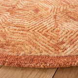 Safavieh Ikat 6'-0" x 6'-0" Rug in Rust