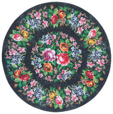 Safavieh Journey 6'-7" x 6'-7" Rug in Charcoal / Green