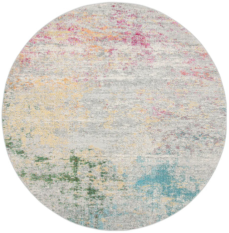 Safavieh Madison 5'-0" x 5'-0" Rug in Grey / Gold