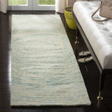 Safavieh Ikat 2'-3" x 12'-0" Rug in Ivory / Blue