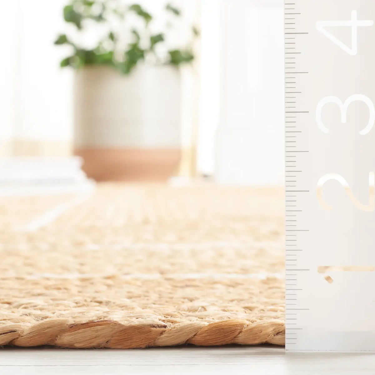 Safavieh Natural Fiber 4'-0" x 6'-0" Rug in Natural / Ivory
