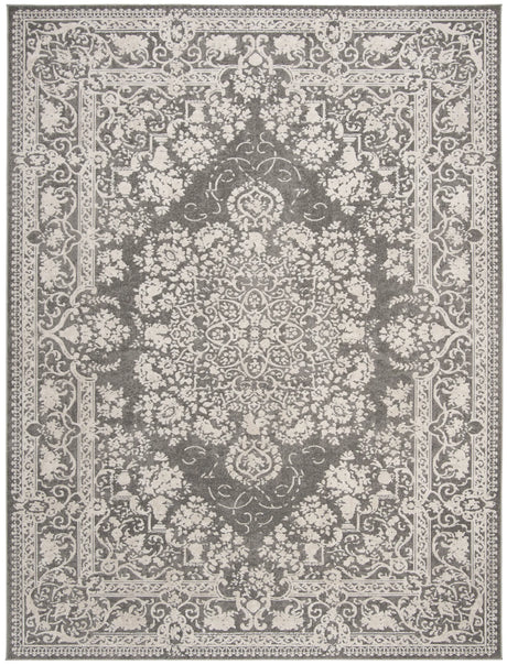 Safavieh Reflection 10'-0" x 14'-0" Rug in Dark Grey / Cream