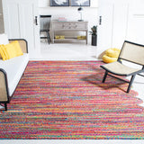 Safavieh Cape Cod 6'-0" x 9'-0" Rug in Red / Multi