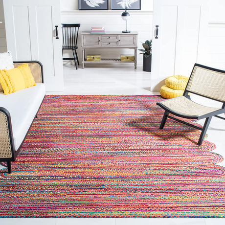 Safavieh Cape Cod 6'-0" x 9'-0" Rug in Red / Multi