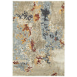 Oriental Weavers Sphinx Evolution 8043K Beige/Blue Rugs - main flat