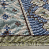 Safavieh Veranda 2'-3" x 10'-0" Rug in Green / Blue