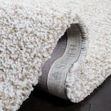 Safavieh Ultimate Shag 4'-0" x 6'-0" Rug in Sand / Ivory
