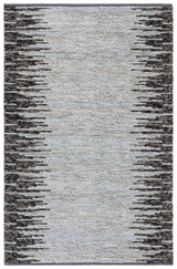 Safavieh Natural Fiber 4'-0" x 6'-0" Rug in Light Blue / Black