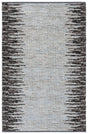 Safavieh Natural Fiber 4'-0" x 6'-0" Rug in Light Blue / Black