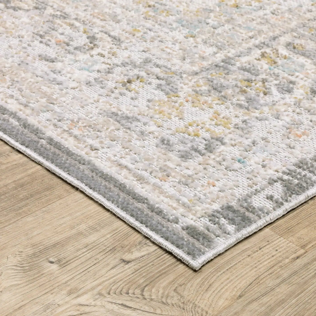 Oriental Weavers Sphinx Cavett CAV02 Orange Rugs - corner detail