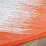 Safavieh Montauk 6'-0" x 6'-0" Rug in Ivory / Orange