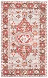 Safavieh Saffron 3'-0" x 5'-0" Rug in Terracotta / Ivory