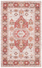 Safavieh Saffron 3'-0" x 5'-0" Rug in Terracotta / Ivory