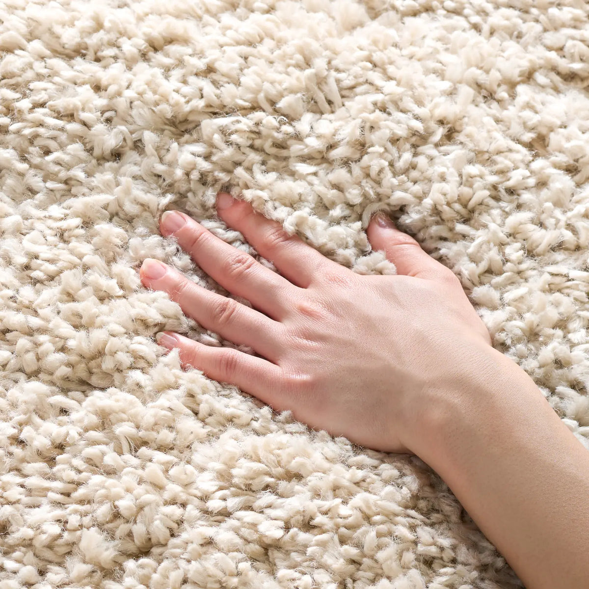 Safavieh August Shag 3'-0" x 5'-0" Rug in Beige
