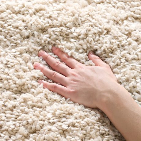 Safavieh August Shag 3'-0" x 5'-0" Rug in Beige