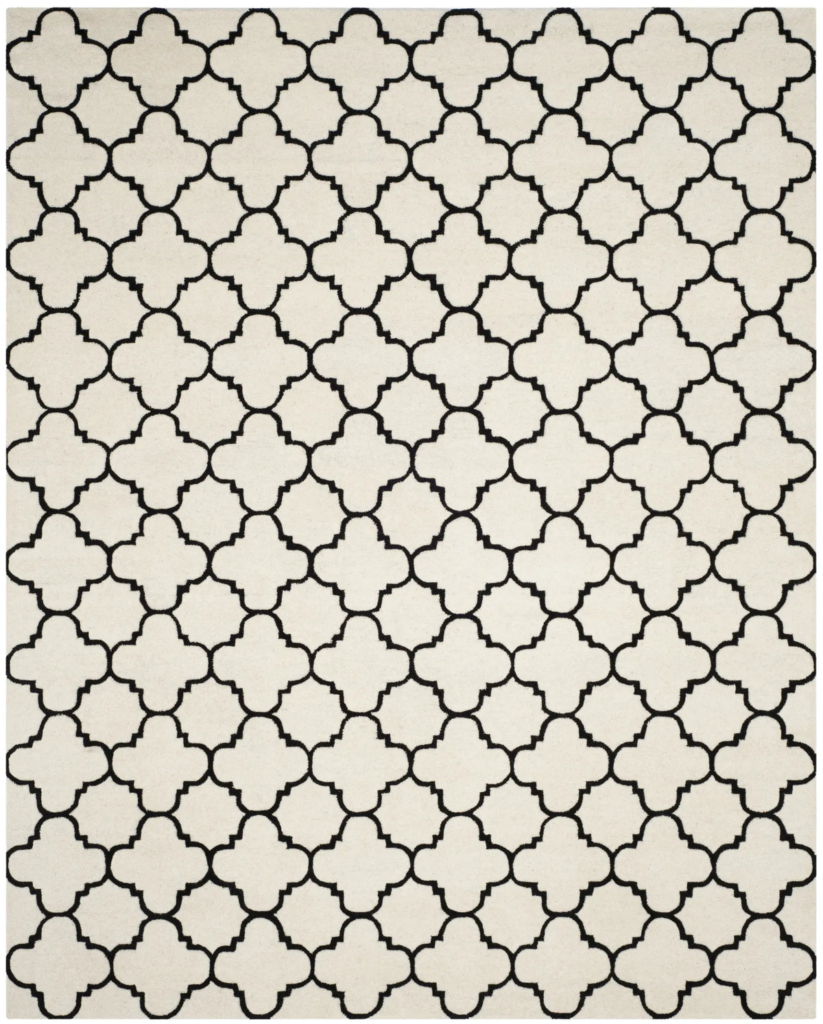 Safavieh Chatham 10'-0" x 14'-0" Rug in Ivory / Black