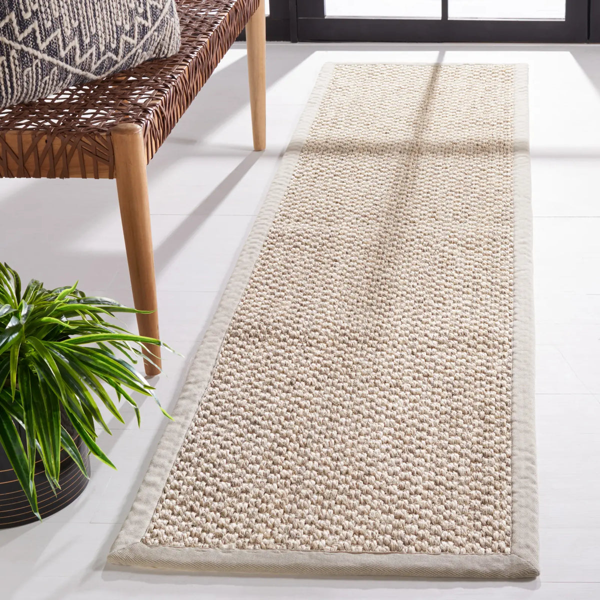 Safavieh Natural Fiber 2'-6" x 10'-0" Rug in Marble