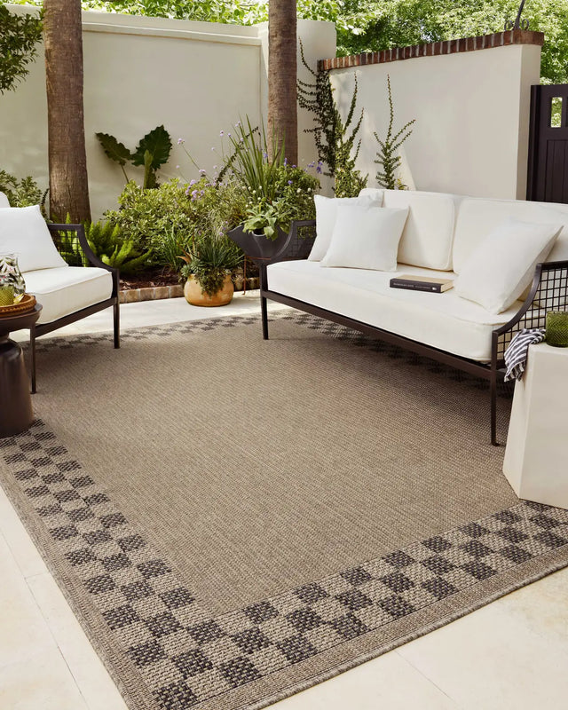Chris Loves Julia x Loloi Providence PRC-01 Natural / Charcoal Rug - room scene 3