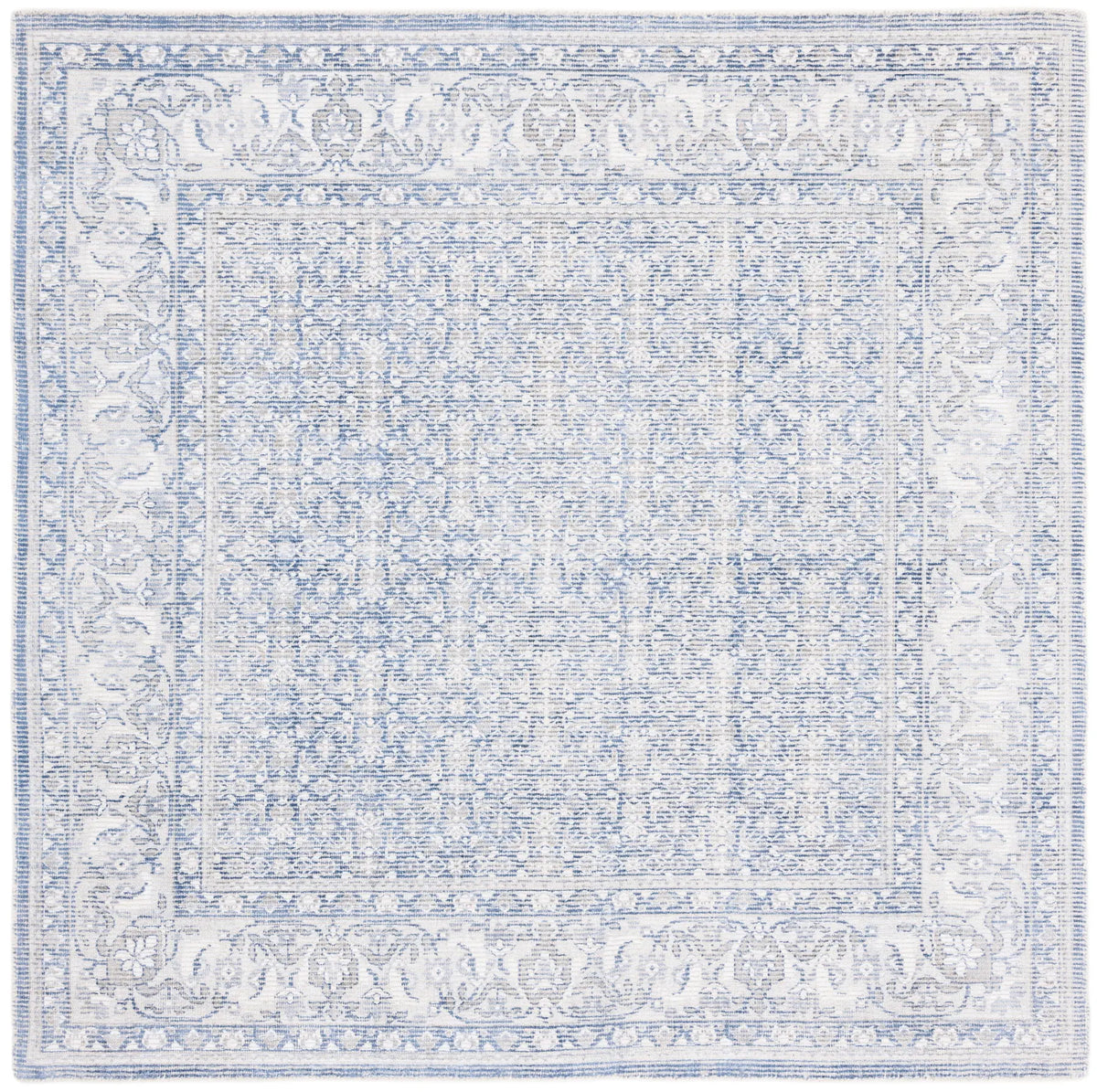 Safavieh Restoration Vintage 6'-0" x 6'-0" Rug in Blue / Ivory