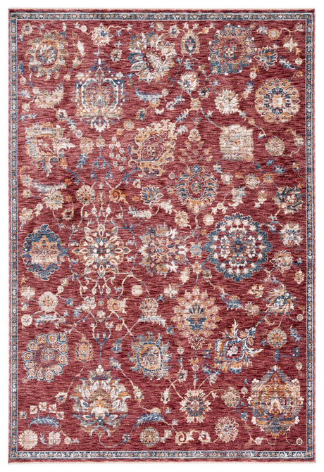 Safavieh Heirloom 700 4'-0" x 6'-0" Rug in Rust / Ivory