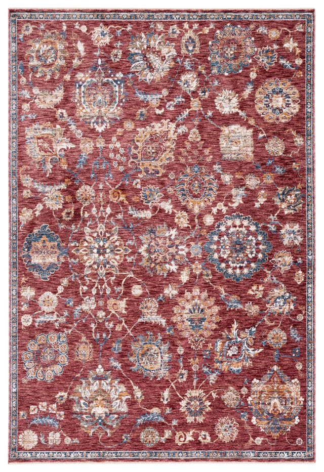 Safavieh Heirloom 700 4'-0" x 6'-0" Rug in Rust / Ivory