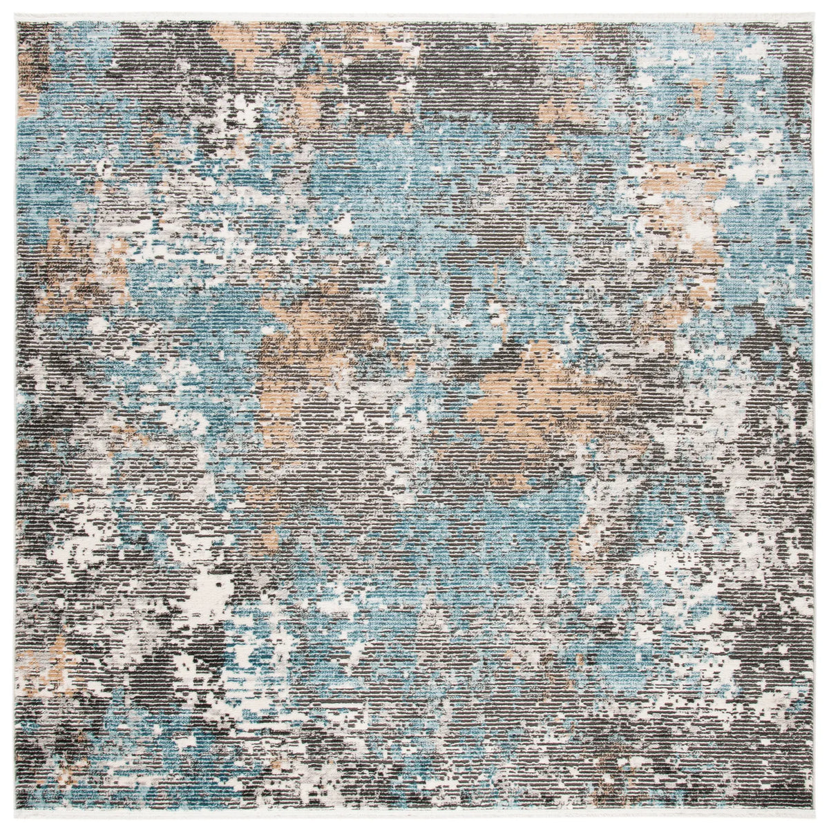 Safavieh Shivan 6'-7" x 6'-7" Rug in Grey / Blue