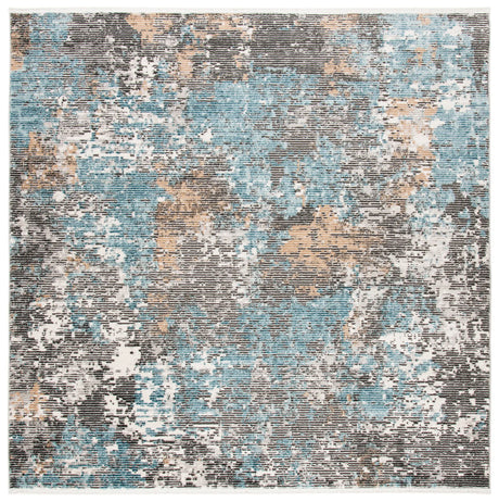 Safavieh Shivan 6'-7" x 6'-7" Rug in Grey / Blue
